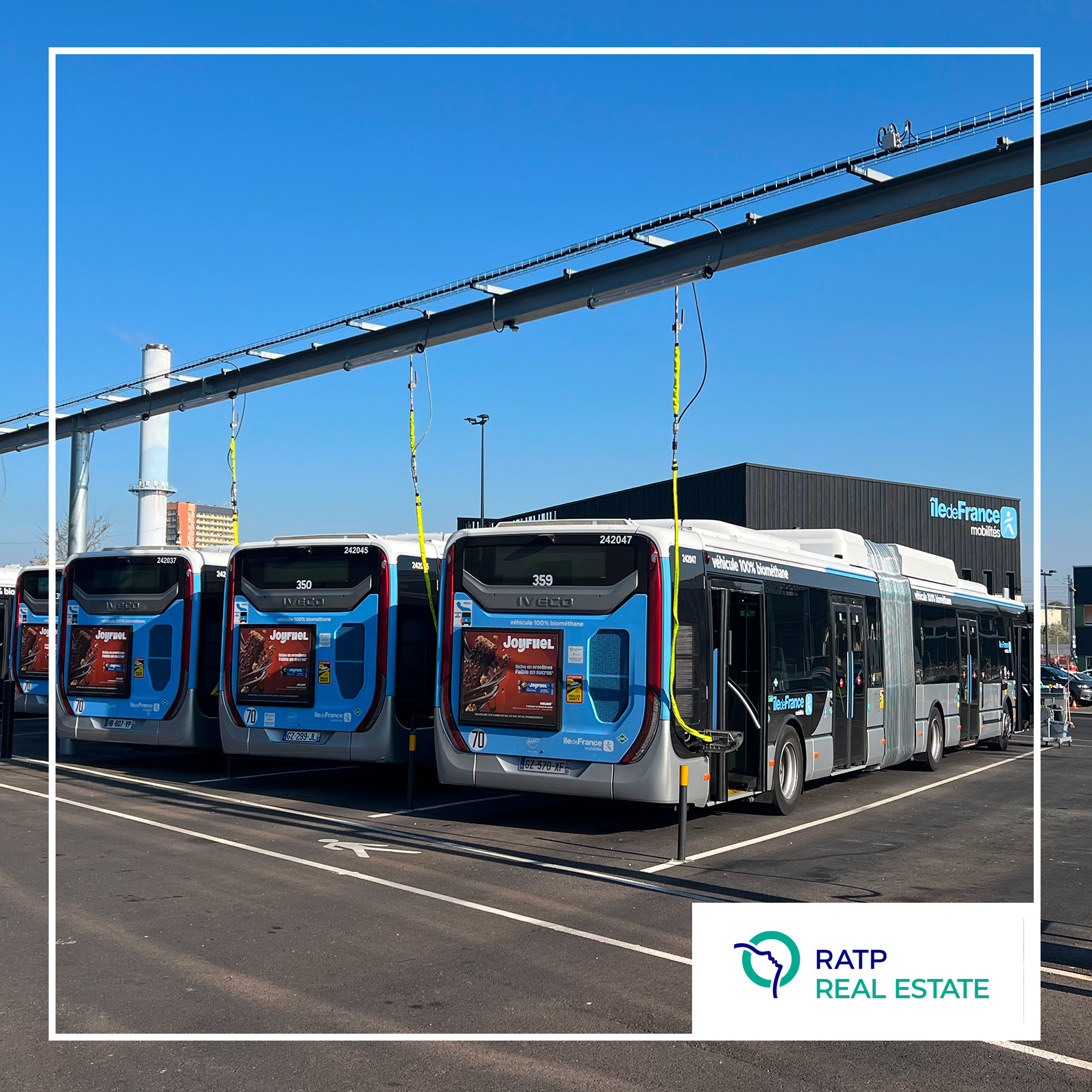 Nouveaux centre bus à Épône et Mantes-la-Jolie