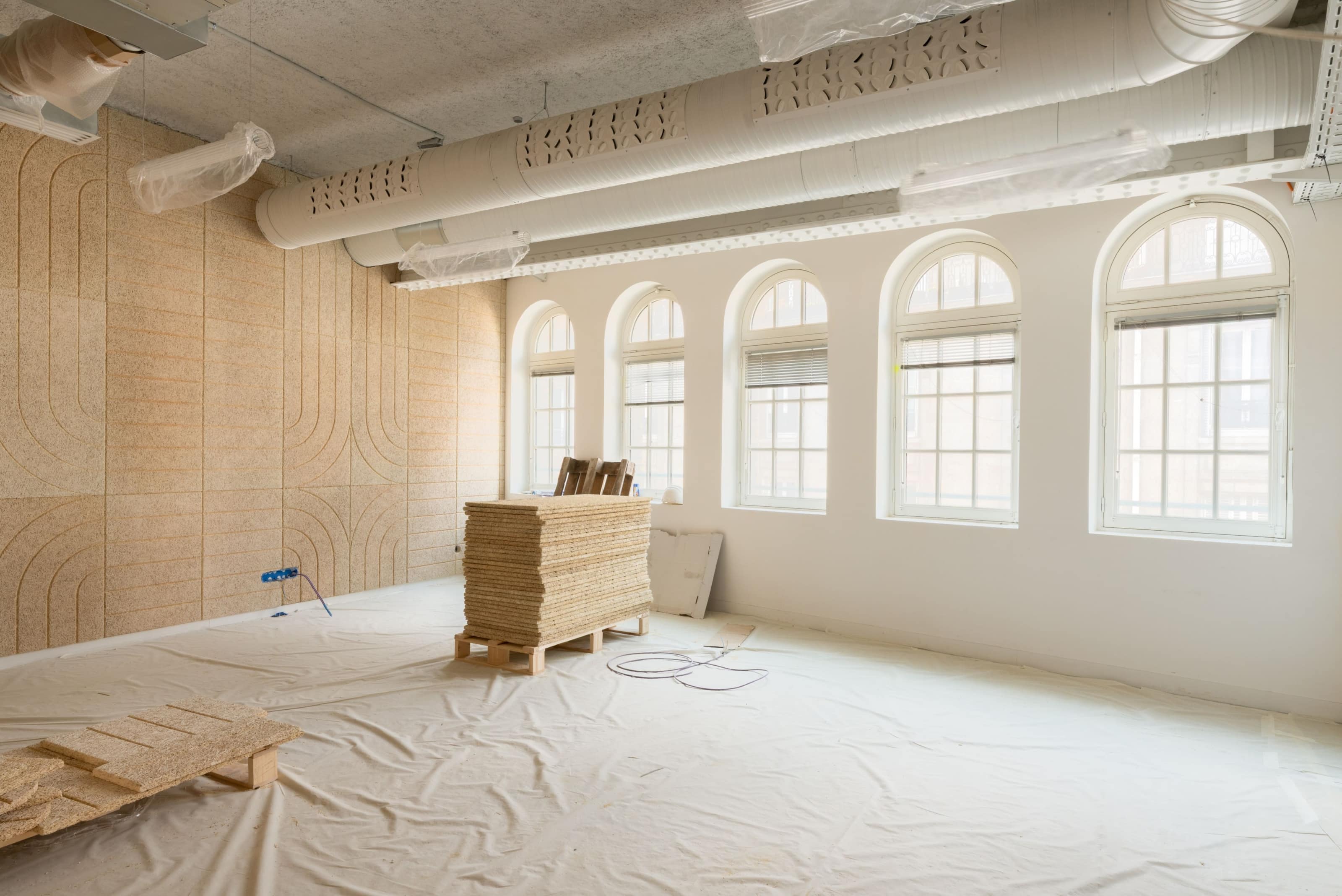 Transformation en cours d'un site industriel en lieu évènementiel